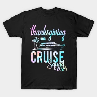 Thanksgiving Cruise 2024 Family Friends Vacation Matching Tee T-Shirt